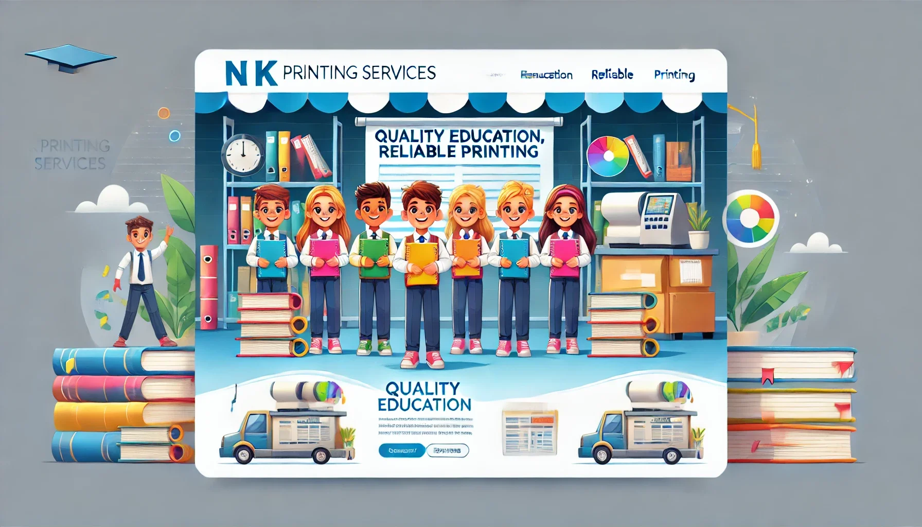 High-Quality School Printing